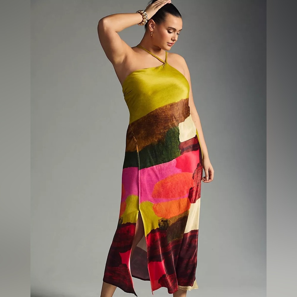 Bl-nk Slip Dress from Anthropologie